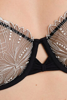 HARPER SOUTIEN-GORGE CORBEILLE MULTICO NOIR