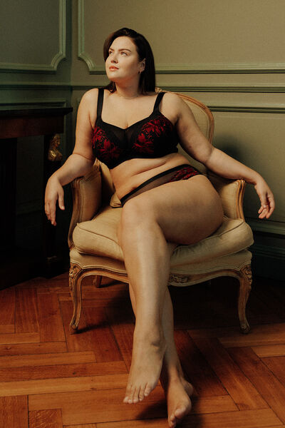 AZUR+ SOUTIEN-GORGE AMPLIFORME EMBOITANT MULTICO NOIR