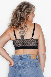 SWEET Soutien-gorge Post op&eacute;ratoire Brassi&egrave;re NOIR