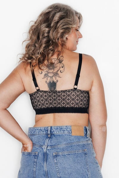 Soutien-gorge Post op&eacute;ratoire Brassi&egrave;re NOIR