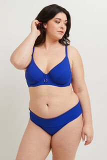 MALOU Maillot de bain culotte maxi BLEU