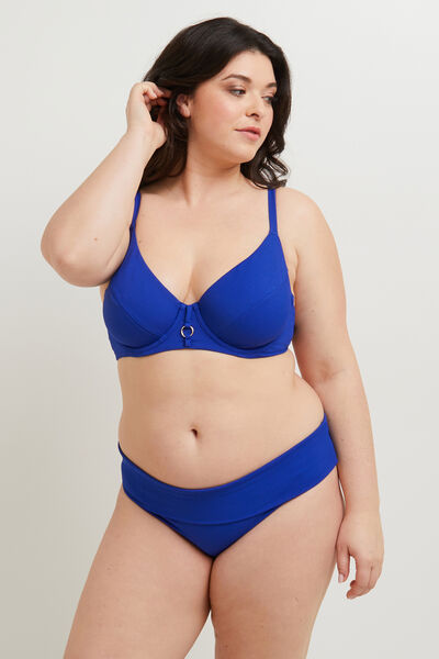 MALOU Maillot de bain culotte maxi BLEU