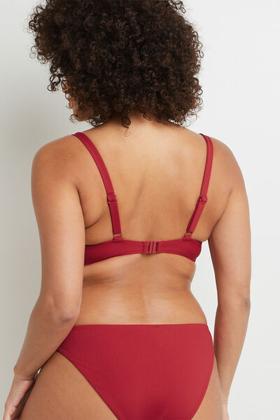 LOTUS MAILLOT DE BAIN EMBOITANT ROUGE