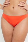 LISA MAILLOT DE BAIN SLIP MIDI ORANGE