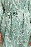 BARNEY DESHABILLE SATIN IMPRIMEE Vert clair