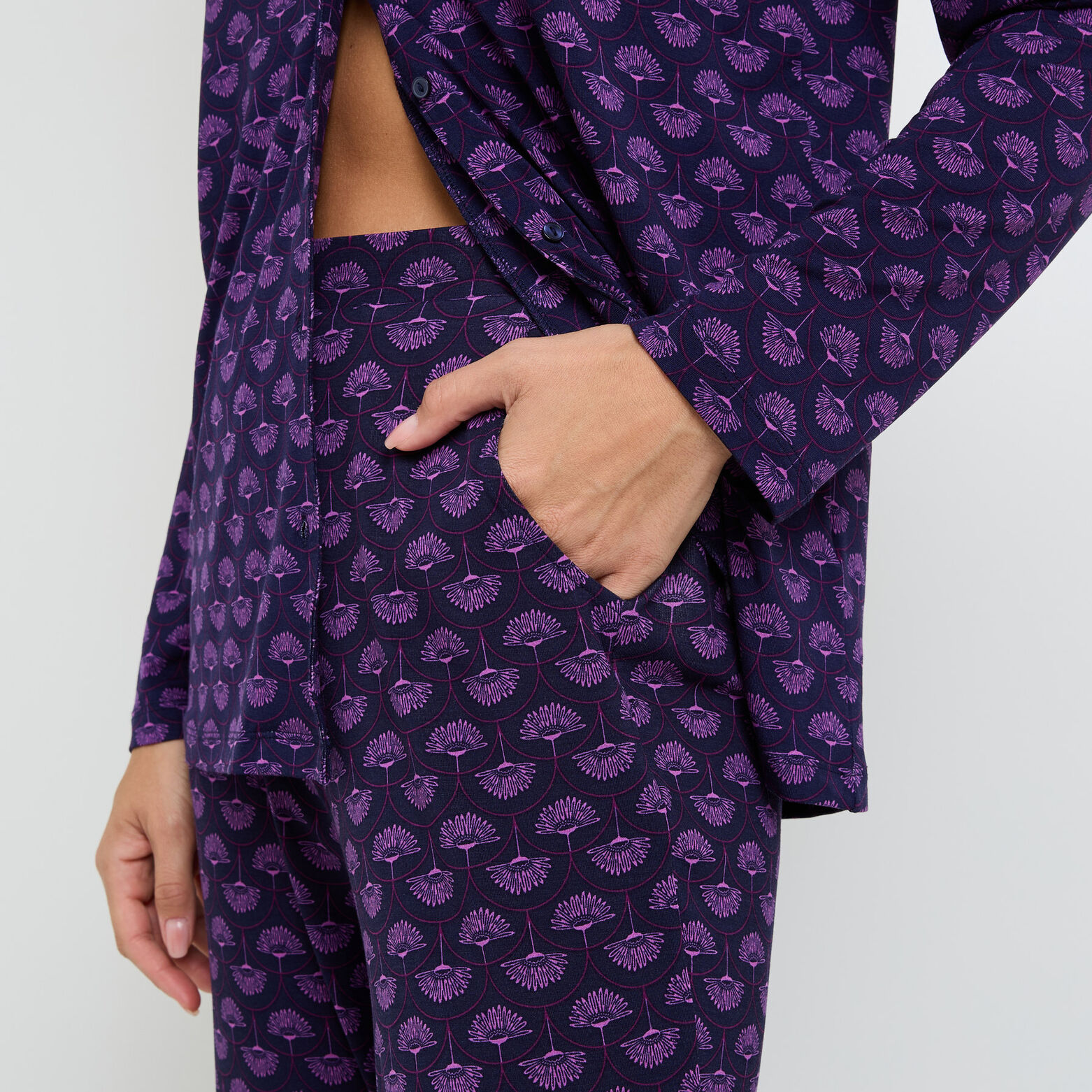 CAMILLE Pantalon de pyjama MULTICO ROSE