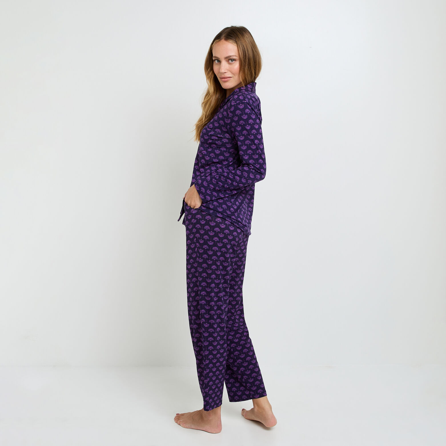 CAMILLE Pantalon de pyjama MULTICO ROSE