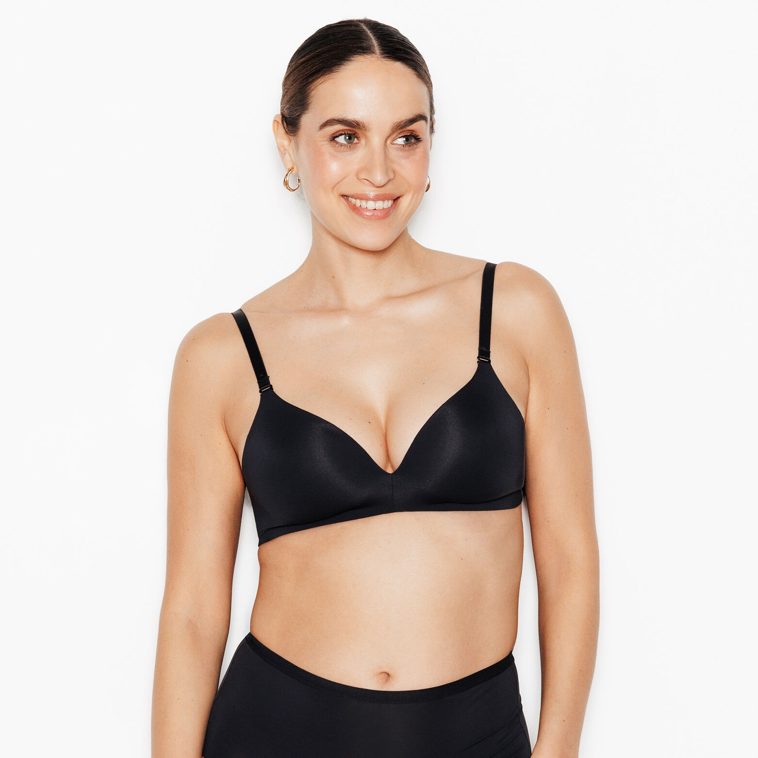 PERFECT SOUTIEN-GORGE SANS ARMATURES NOIR