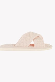 PIMPRENELLE CHAUSSONS MULES ROSE