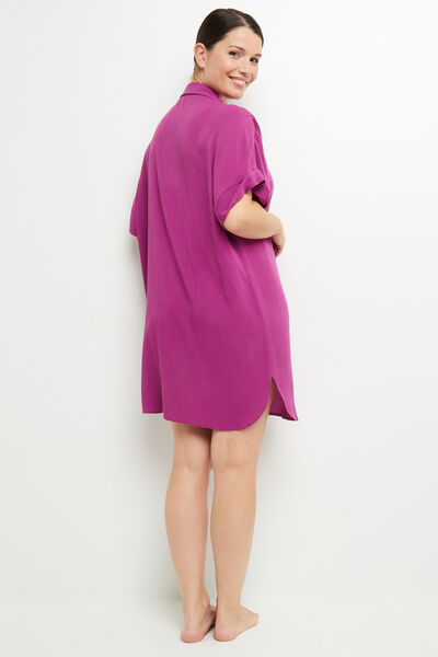 TUNIQUE BEACHWEAR FUCHSIA
