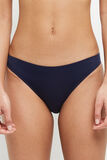LOUISE MAILLOT DE BAIN SLIP MIDI MARINE