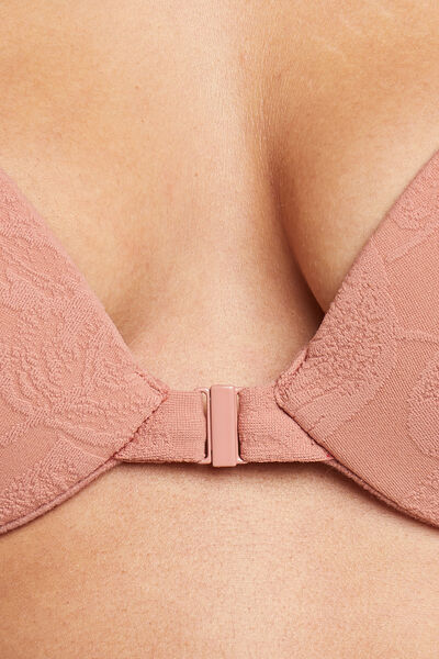 LADY MAILLOT DE BAIN PUSH UP MICROFIBRE ROSE