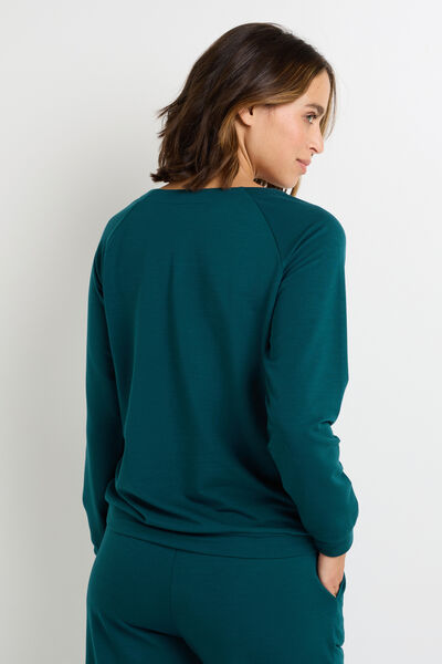 GREEN SWEAT VERT FONCE