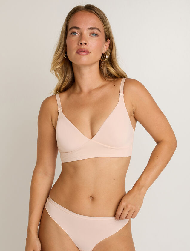 PERFECT SOUTIEN-GORGE SANS ARMATURES MICROFIBRE NATUREL