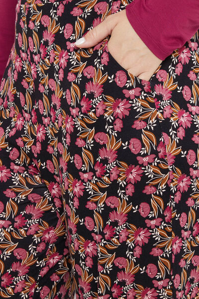 CAMILLE PANTACOURT VISCOSE MULTICO NOIR