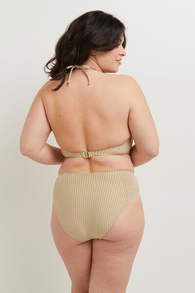 MARTHA MAILLOT DE BAIN CULOTTE MAXI MULTICO VERT