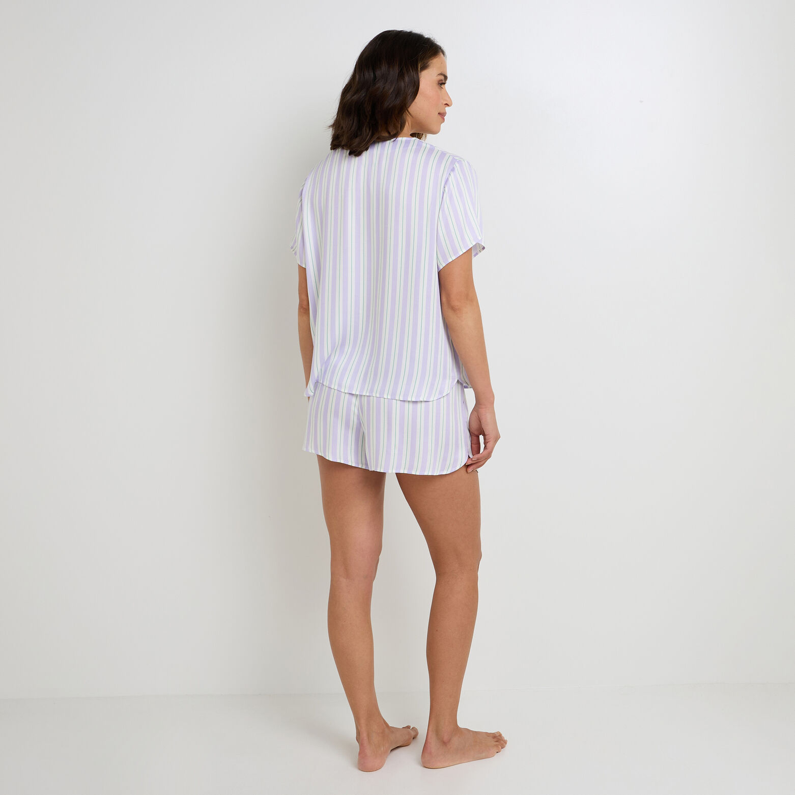 GABRIELLE PYJAMA 2 PIECES MULTICO VIOLET