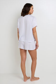 GABRIELLE PYJAMA 2 PIECES MULTICO VIOLET