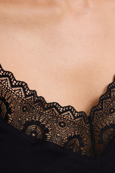 DAMART TOP BRETELLE NOIR