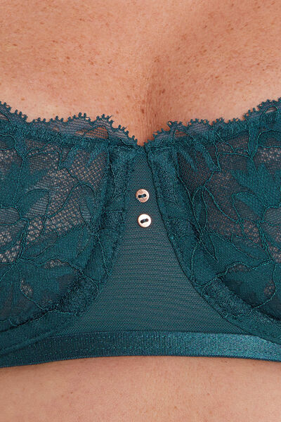 AMBRE SOUTIEN-GORGE BALCONNET DENTELLE CANARD