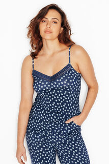 CAMILLE Top MULTICO BLEU