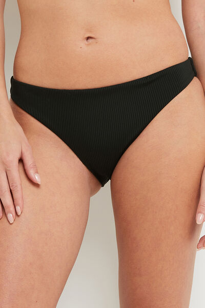 LOTUS MAILLOT DE BAIN SLIP MIDI NOIR
