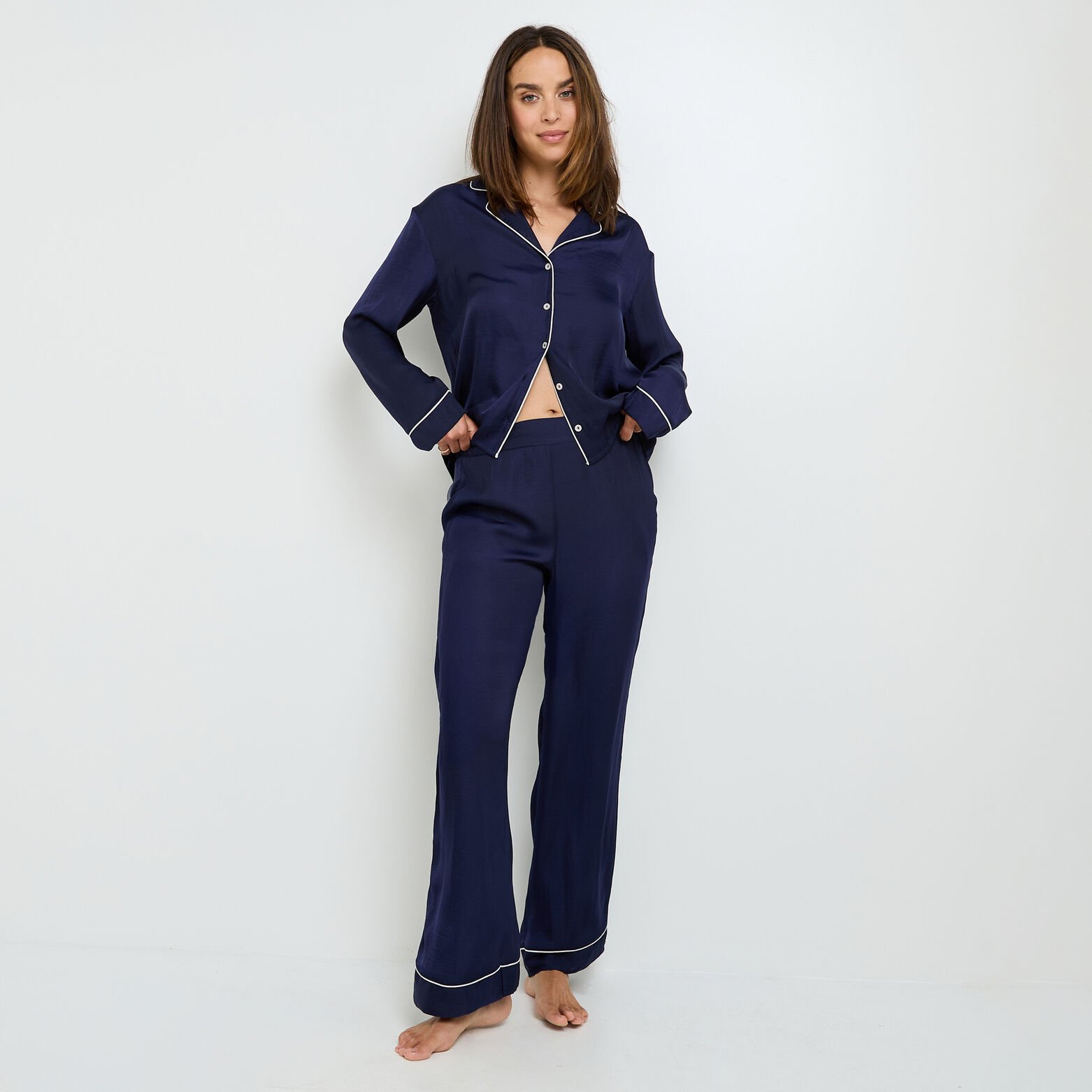 HADAMA PANTALON DE PYJAMA BLEU