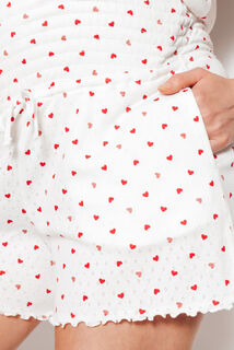 INSOMNIA PYJAMA 2 PIECES GROSSESSE MULTICO BLANC