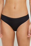 INVISIBLE CULOTTE MICROFIBRE RECYCLEE NOIR