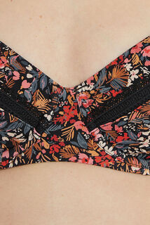 SALOME SOUTIEN-GORGE EMBOITANT GROSSESSE NOIR/BLEU