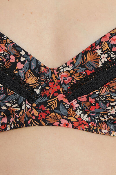 SALOME SOUTIEN-GORGE EMBOITANT GROSSESSE NOIR/BLEU