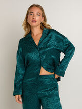 FRIMOUSSE CHEMISE MANCHES LONGUES VERT FONCE