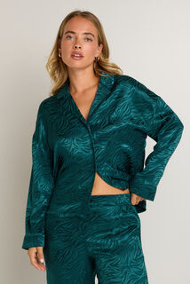 FRIMOUSSE CHEMISE MANCHES LONGUES VERT FONCE