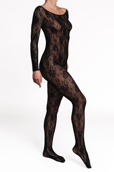 COMBINAISON DENTELLE NOIR