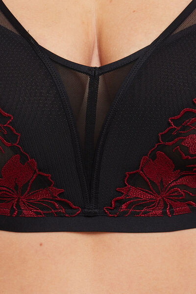 AZUR+ SOUTIEN-GORGE SANS ARMATURES MULTICO NOIR