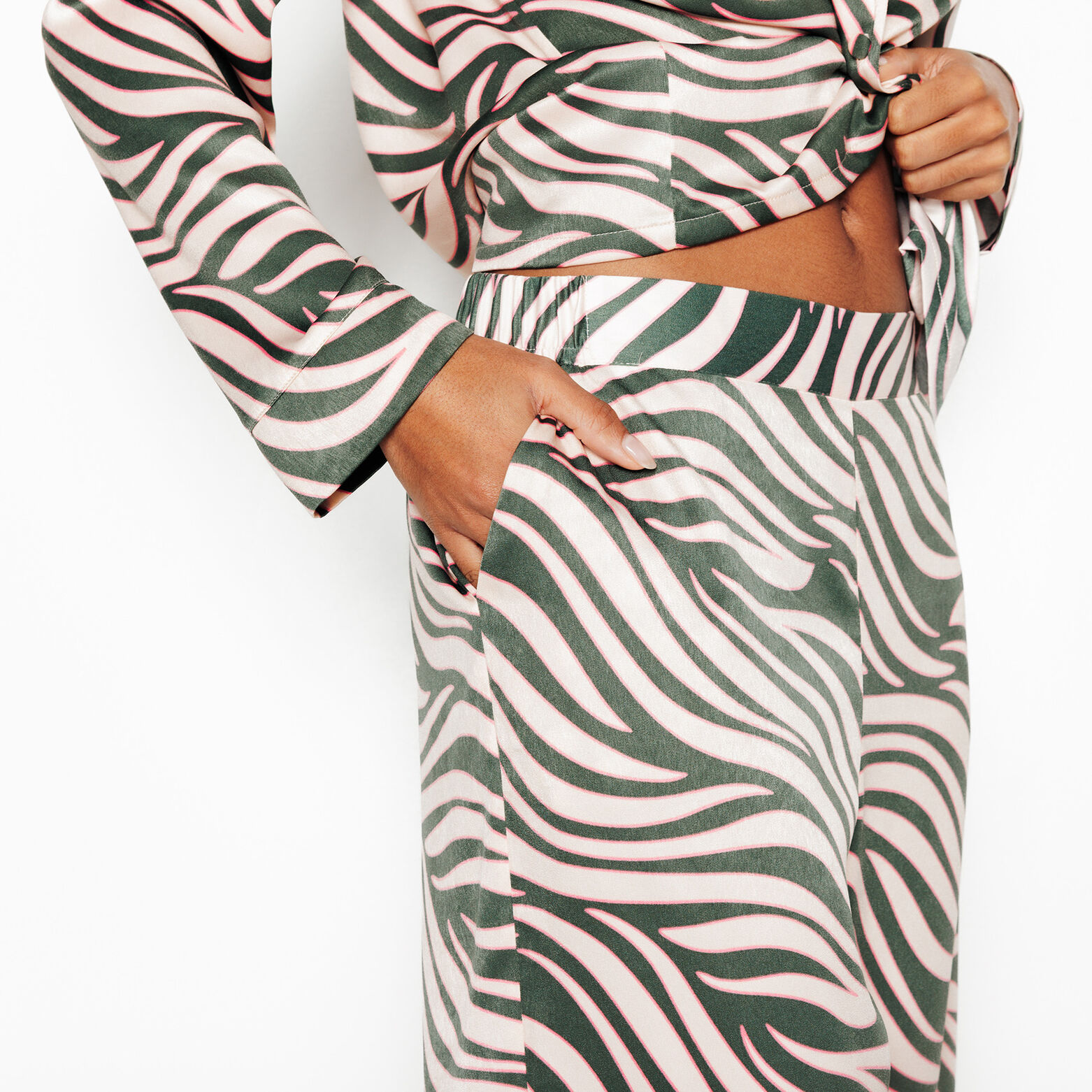 GRAMMY PANTALON DE PYJAMA KAKI