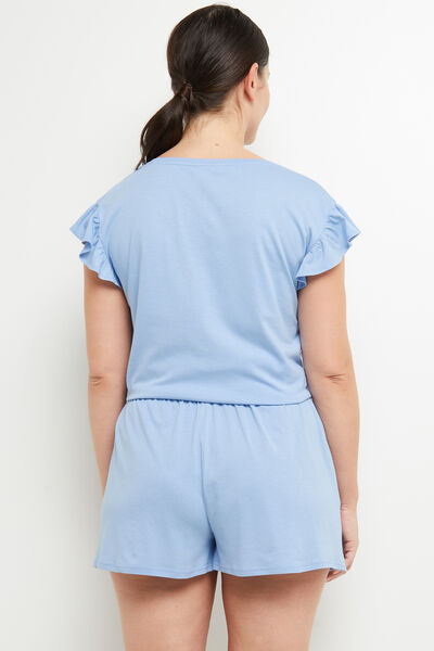 BILL SHORT COTON BLEU CLAIR