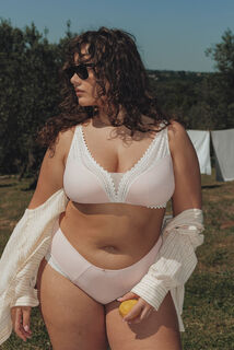 DOUCE SOUTIEN-GORGE SANS ARMATURES POUDRE