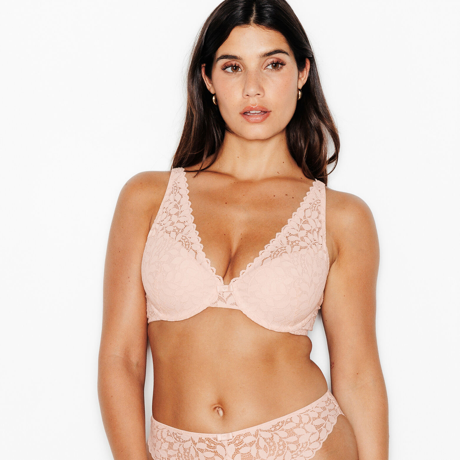 SUBLIME SOUTIEN-GORGE AMPLIFORME FOULARD POUDRE