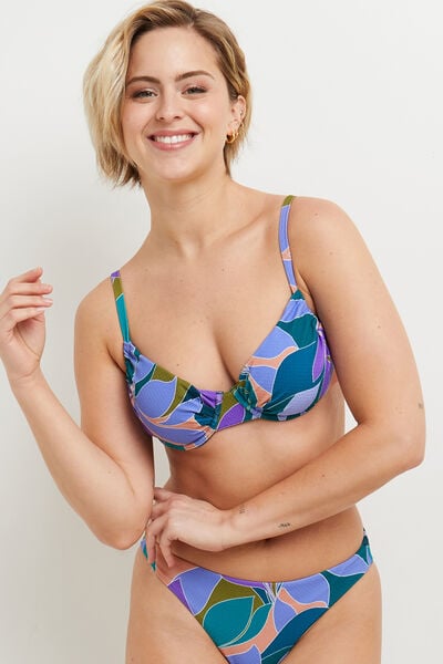 MONICA MAILLOT DE BAIN EMBOIT COULISS MULTICOLOR