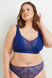 DORIS SOUTIEN-GORGE SANS ARMATURES  BLEU