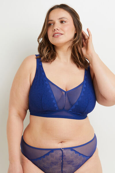 SOUTIEN-GORGE SANS ARMATURES BLEU