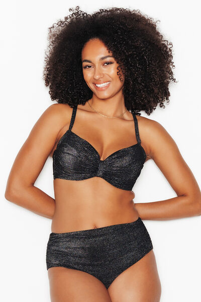 NESS Maillot de bain Ampliforme NOIR