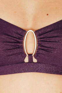 NESS Maillot de bain triangle PRUNE