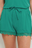 SYARA SHORT VISCOSE VERT