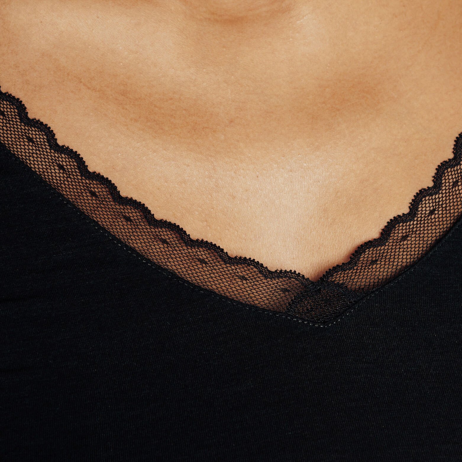 CANNELLE Tee-shirt manches longues NOIR