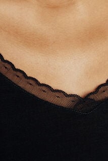 CANNELLE Tee-shirt manches longues NOIR