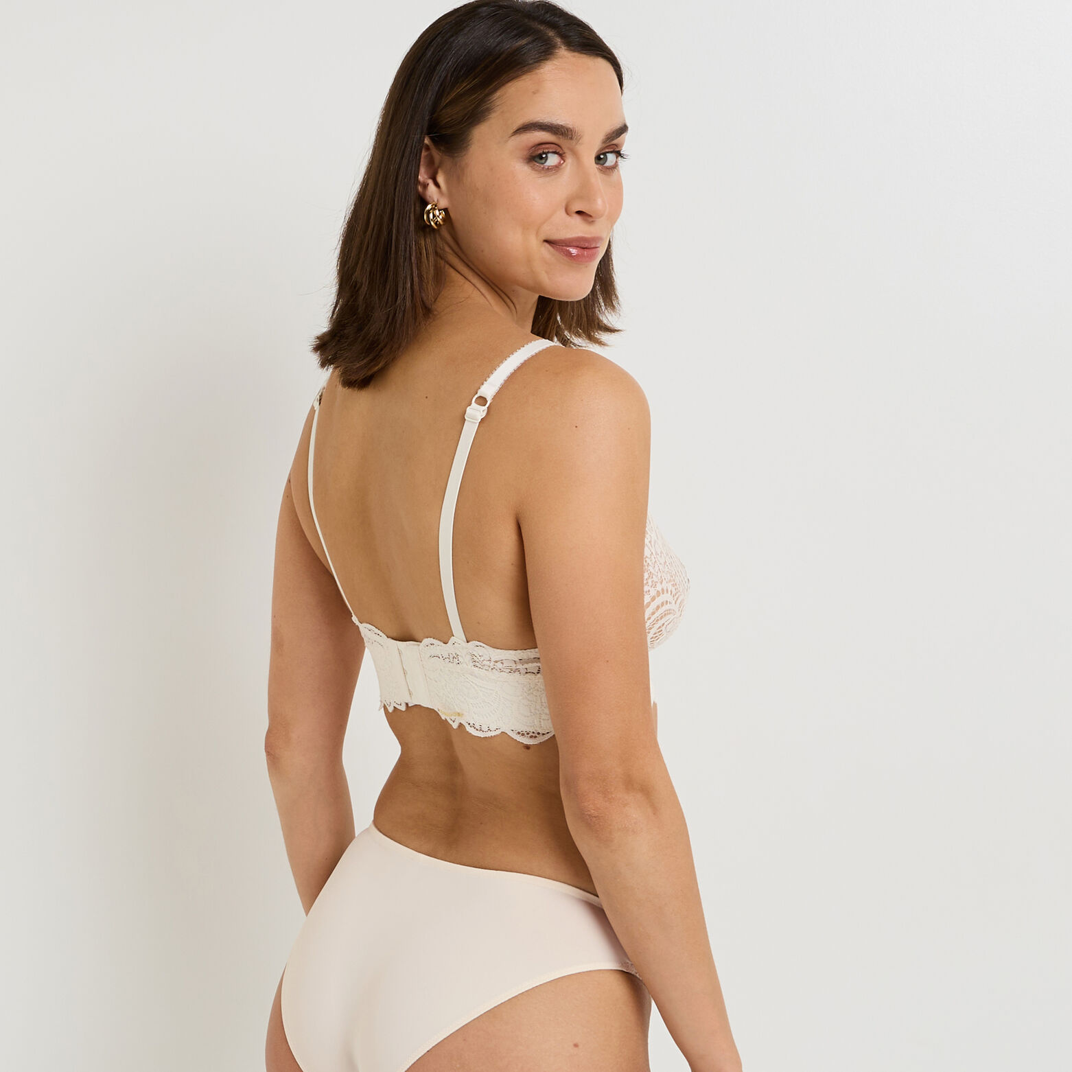 DENTELLE SOUTIEN-GORGE SANS ARMATURES ECRU