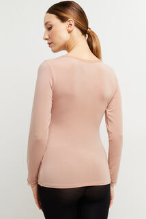CANNELLE Tee-shirt manches longues BEIGE