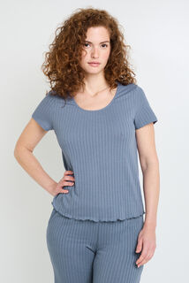 HABY Tee-shirt manches courtes BLEU